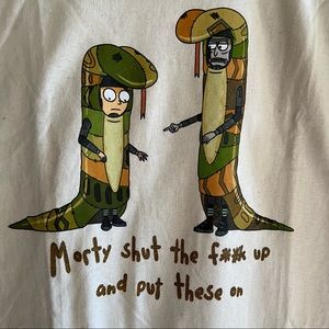 ‼️Rick & Morty Snake Tee